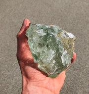 Natural Green Fluorite Crystal