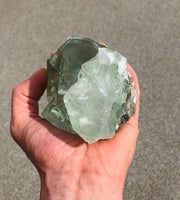 Natural Green Fluorite Crystal