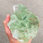 Natural Green Fluorite Crystal