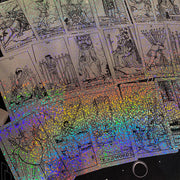 the Rider Waite Holographic Crystal Foil Tarot Deck